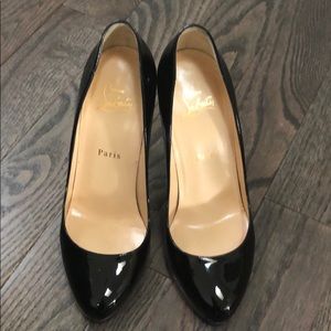 Christian Louboutin Dorissima 100 Patent Pumps